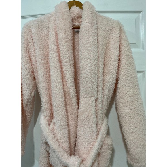 Giraffe at Home Pink Chenille Robe - Picture 3 of 6